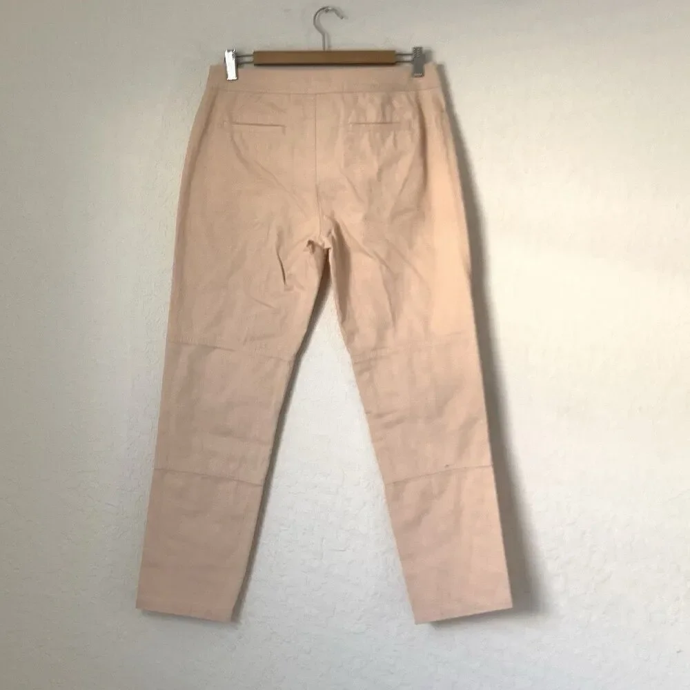 Kate Spade Saturday Pant Women 4 Pastel Pink Peach‎ Pockets Chino Career Office